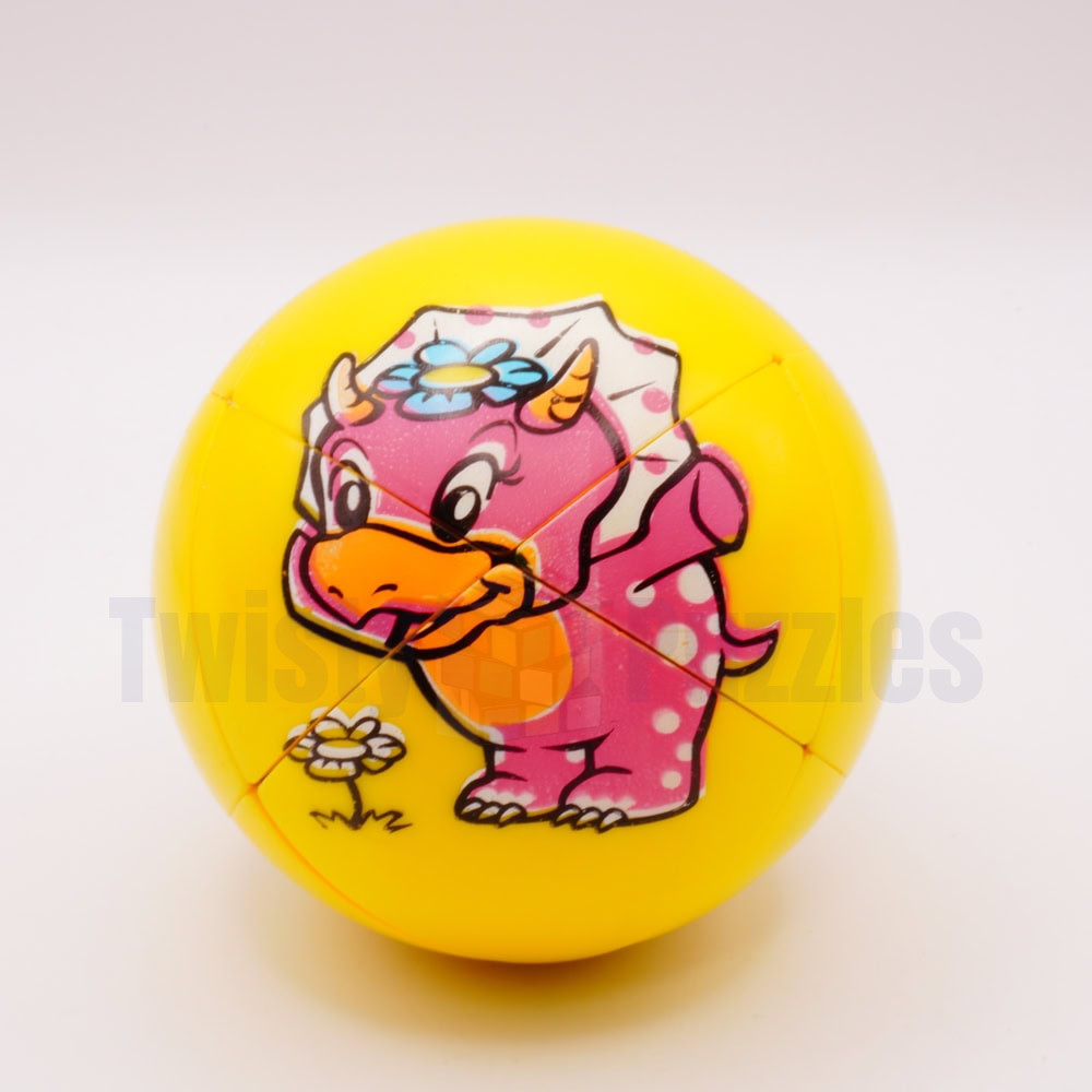 Dinosaur Skewb Turn Turn Ball