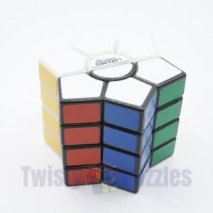 Super Square-1 4-Layer Star Column (Black&White) (6 color stickers)