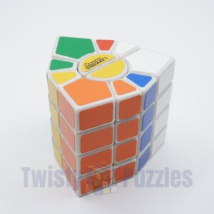 Super Square Triangle-1 4-Layer (White) (6 color stickers)