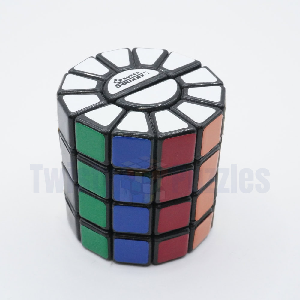 Super Square-1 4-Layer Barrel Column (Black) (8 color stickers)
