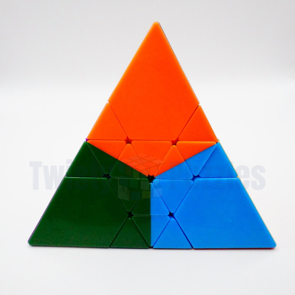 Trefoil Tetrahedron (Zwölffarben)