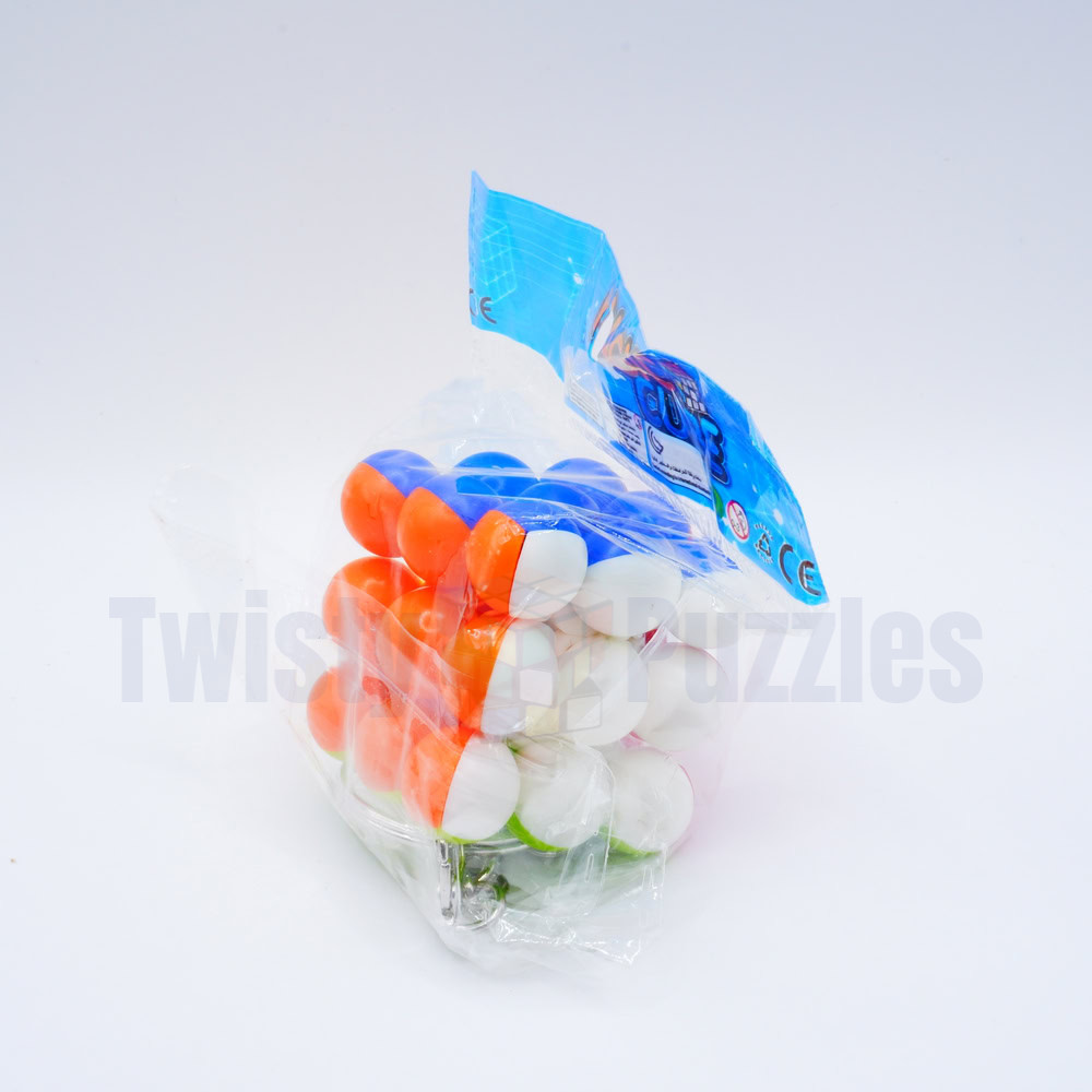 Keychain 3x3x3 Bead Shape mini