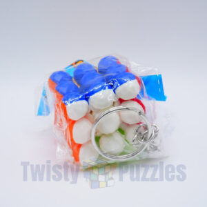 Keychain 3x3x3 Crystal Shape mini