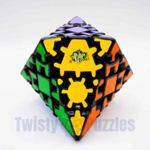 Gear Hexagonal Dipyramid Cube 12-Face Tapered