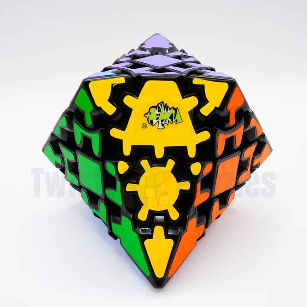 Gear Hexagonal Dipyramid Cube 12-Face Tapered