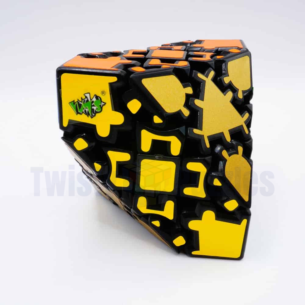 Gear Truncated 4 Corners Cube