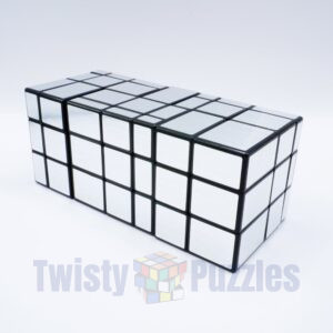 3x3x7 Mirror Block Cube Silver/Black