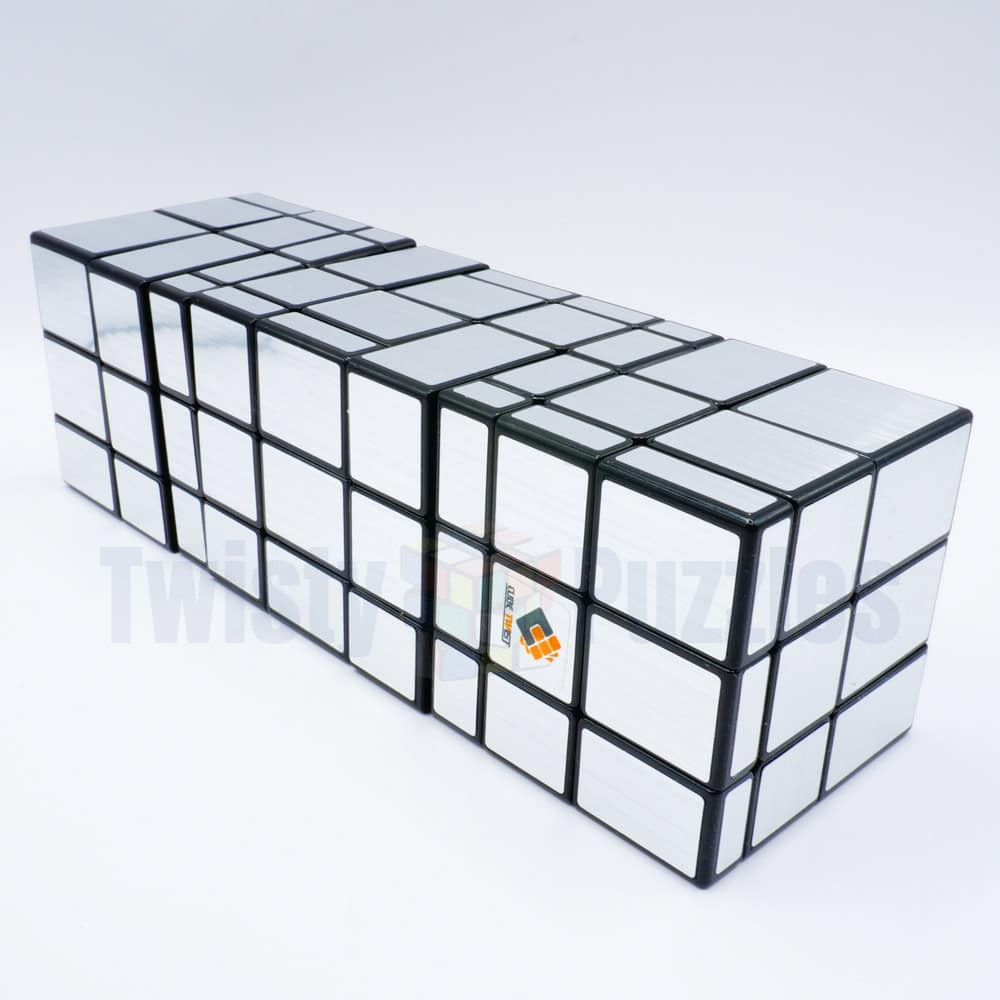 3x3x9 Mirror Block Cube Silver/Black