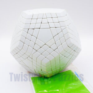 7x7 Teraminx (White) MHZ 7-Layer 12-Color