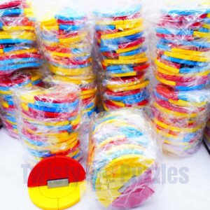 Roundy (Three Colours) 100 Piece