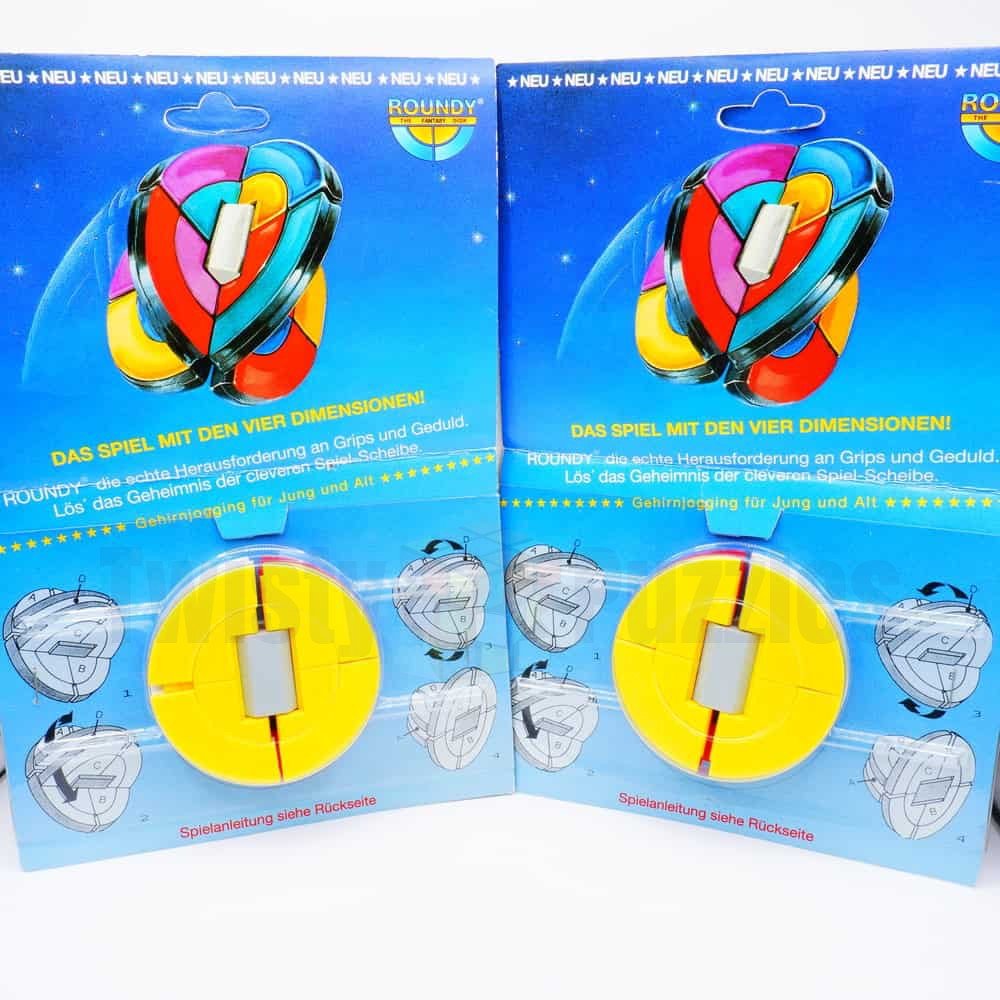 Roundy (Four Colours) Charlie Puzzle 2 Piece