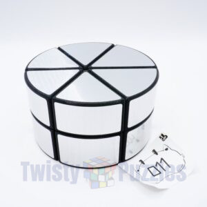 Mirror 2-Layer Rounded Cheesecake Silber 011