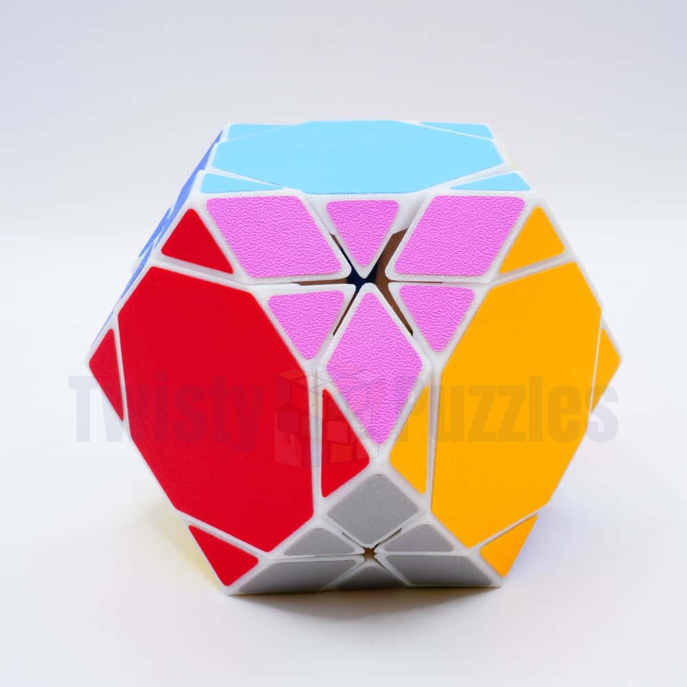 Tetrakaidecahedron Skewb White