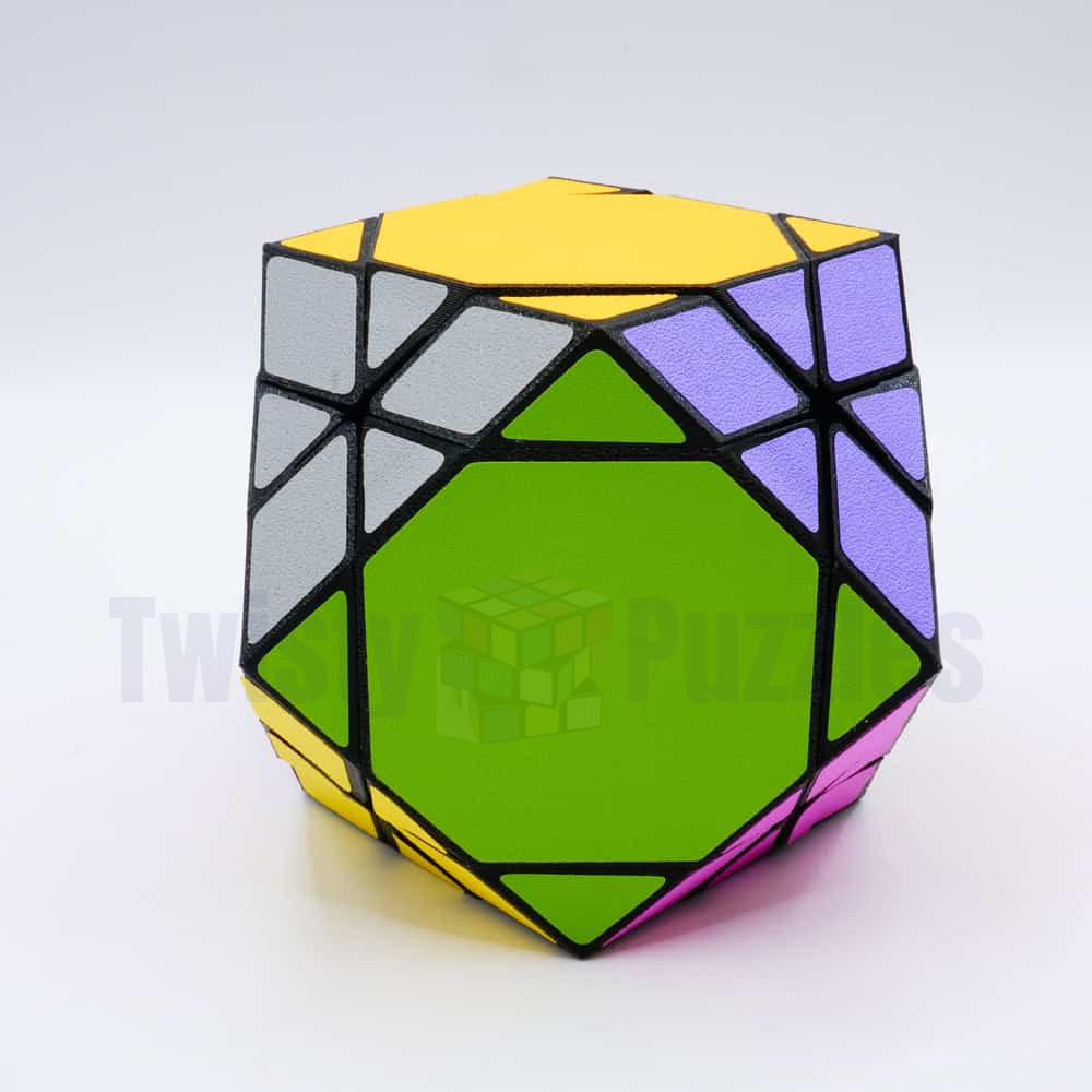 Tetrakaidecahedron Skewb Black