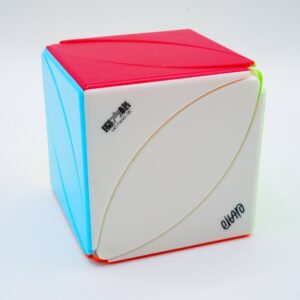 Mirror 2x2x2 Brushed Block Cube (Silvery Sticker)