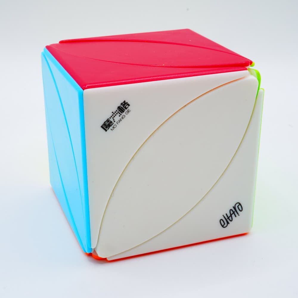 Mirror 2x2x2 Brushed Block Cube (Silvery Sticker)