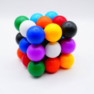 Morph Egg 2 color 2x2x2 (Metalised)