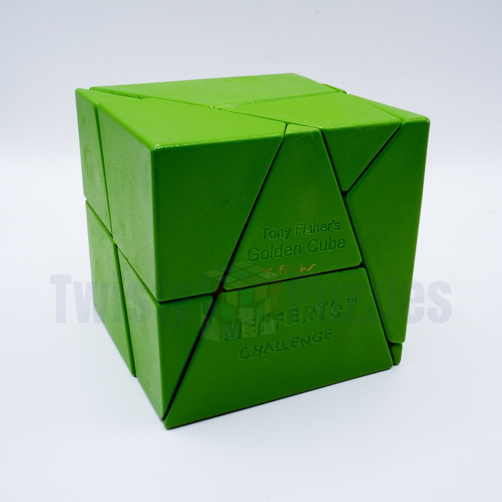 Golden Cube Green (2 nd generation) (by Tony Fisher)