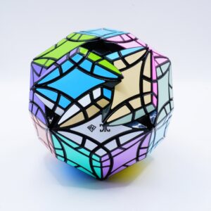 Curvy Face Turning Rhombus Triacontahedron Plus (Kairis Puzzle)