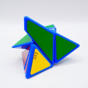 Super Square-1 4-Layer Barrel Column (Black) (6 color stickers)