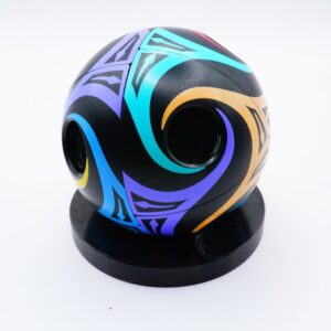 Ball-shaped Puzzle Magic Cube 3x3x3 (3-colors)